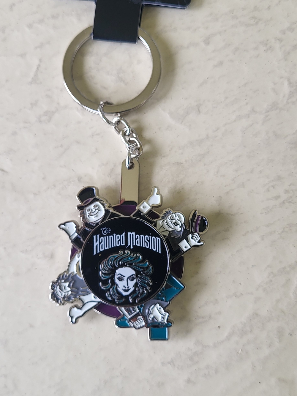 Haunted Mansion Disney World Spinning Keychain - NWT